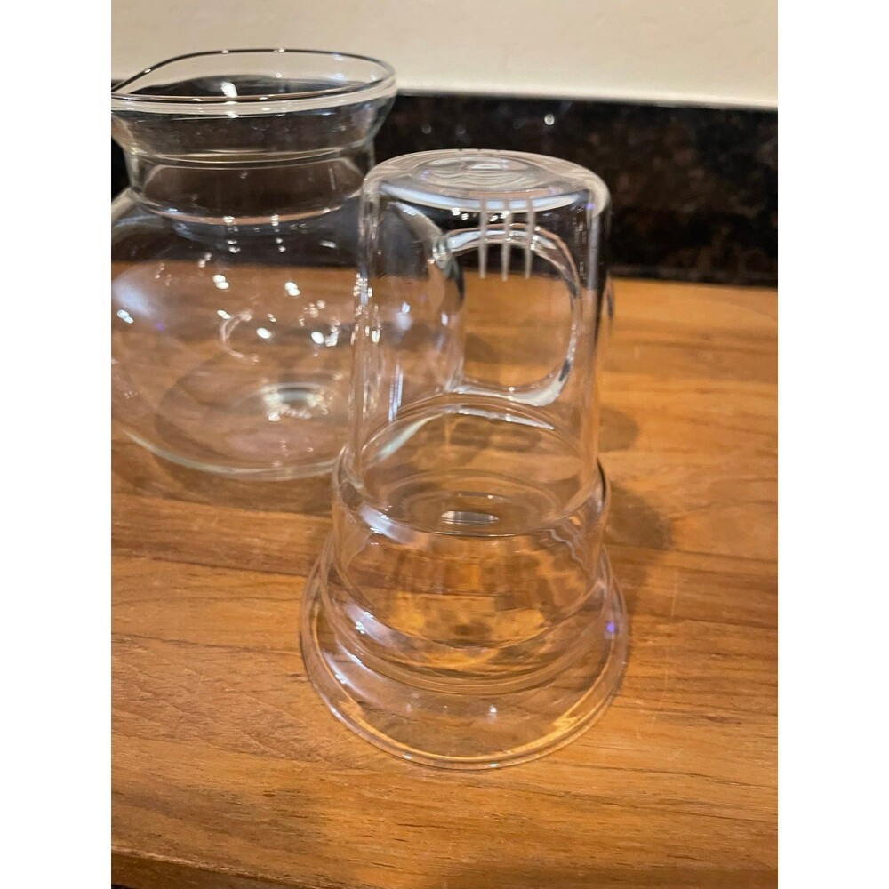 Primula Clear Glass 40 oz Teapot w/ Infuser & Lid - Picture 4 of 8